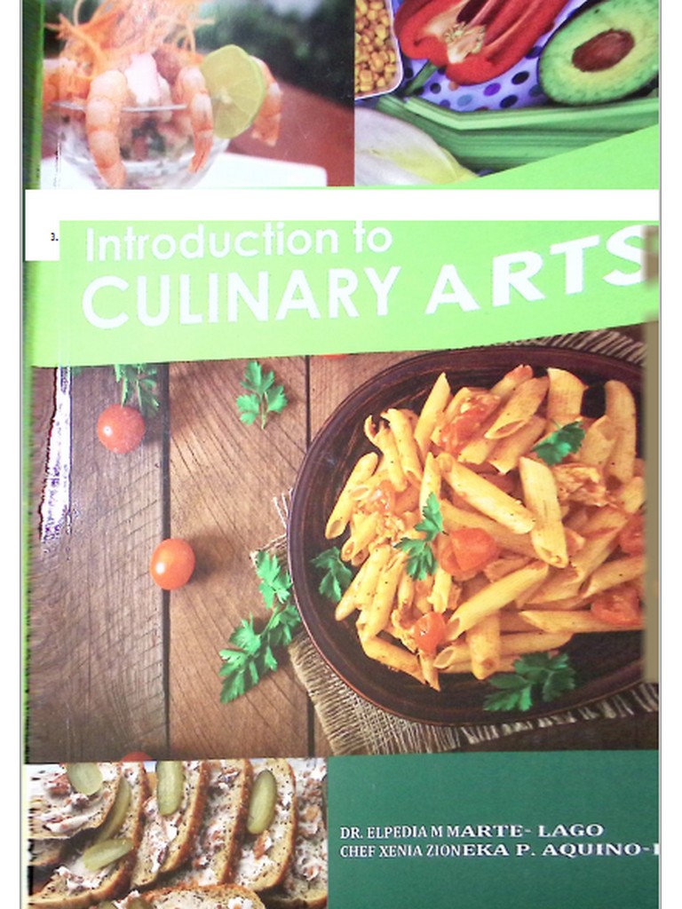 Introduction to culinary Arts by Marte-Lago & Aquino-Pauig 2022